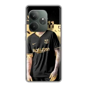 Силиконовый Чехол Realme GT 6 (Gold Neymar)