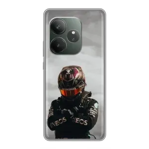 Чехол фильм Формула 1 для Realme GT 6 (Хэмилтон 44)