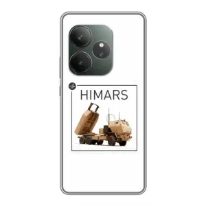 Чехлы на военную тематику для Realme GT 6 (HIMARS)