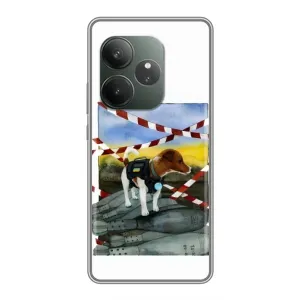 Аксессуары Чехол с принтом Собаки Патрон для Realme GT 6