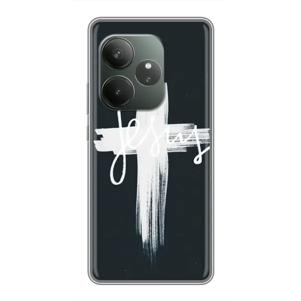 Чехол с рисунком «Jesus» для Realme GT 6 Чехол с рисунком «Jesus» для Realme GT 6