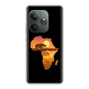Літній Чохол на Realme GT 6 (Карта)