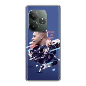 Чехол (TPU) с Футболистом на Realme GT 6 (Килиан)
