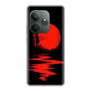 Літній Чохол на Realme GT 6 (Червоний Захід сонця)