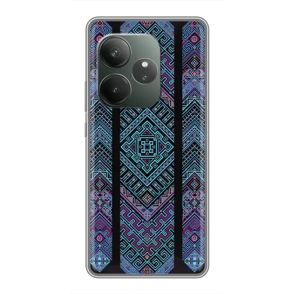 Чехол с рисунком «Крутой орнамент» для Realme GT 6 Чехол с рисунком «Крутой орнамент» для Realme GT 6