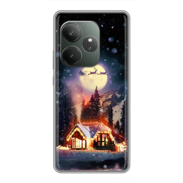 Чехол с рисунком «Настроение зимнее» для Realme GT 6