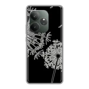Купить Силиконовый Чехол с одуванчиками на Realme GT 6