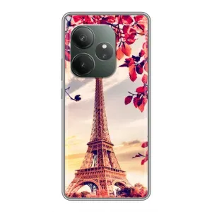 Чехол с Эйфелевой башней на Realme GT 6 (Paris photo)