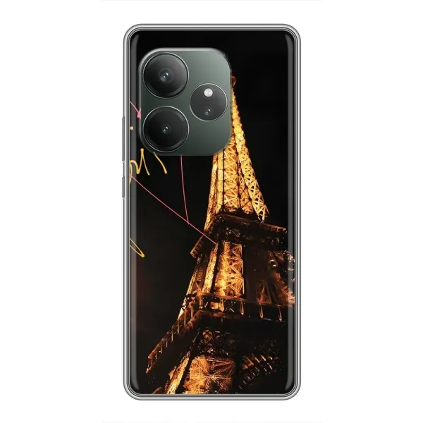 Чехол с рисунком «Paris» для Realme GT 6 Чехол с рисунком «Paris» для Realme GT 6