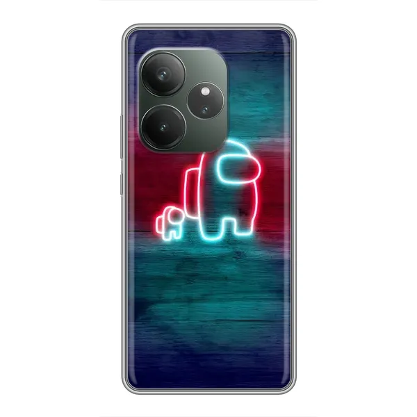 Чехол с рисунком «С питомцем» для Realme GT 6 Чехол с рисунком «С питомцем» для Realme GT 6