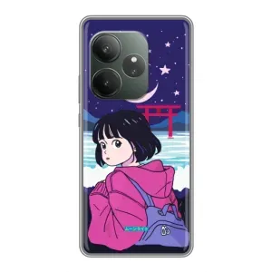 Чехол с персонажами АНИМЕ на Realme GT 6 (Синобу Миякэ)