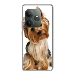Чохол (ТПУ) Милі песики для Realme GT 6 (Пес Терьєр)