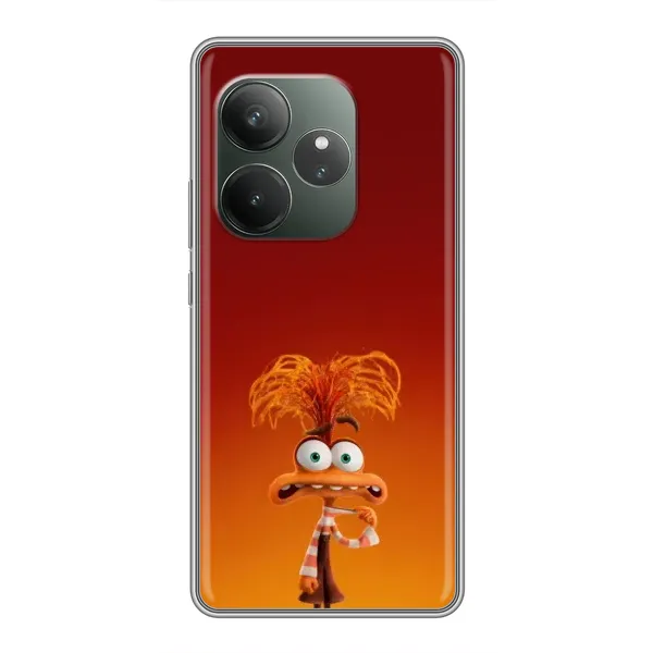 Чехол с рисунком «Тревожность» для Realme GT 6