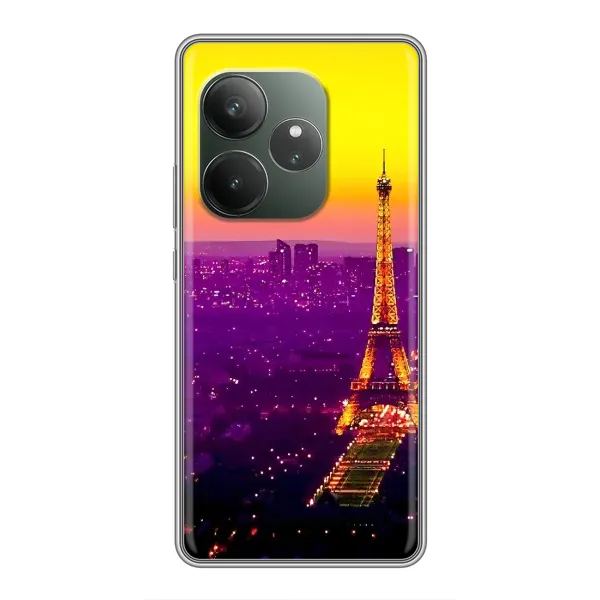 Чехол с рисунком «Яркая башня» для Realme GT 6 Чехол с рисунком «Яркая башня» для Realme GT 6