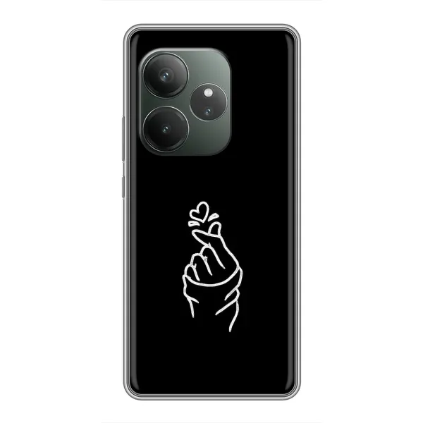 Чехол с рисунком «Знак Сердечка» для Realme GT 6 Чехол с рисунком «Знак Сердечка» для Realme GT 6