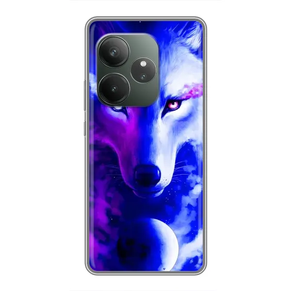 Чехол с рисунком «Арт-Волк» для Realme GT 6T Чехол с рисунком «Арт-Волк» для Realme GT 6T