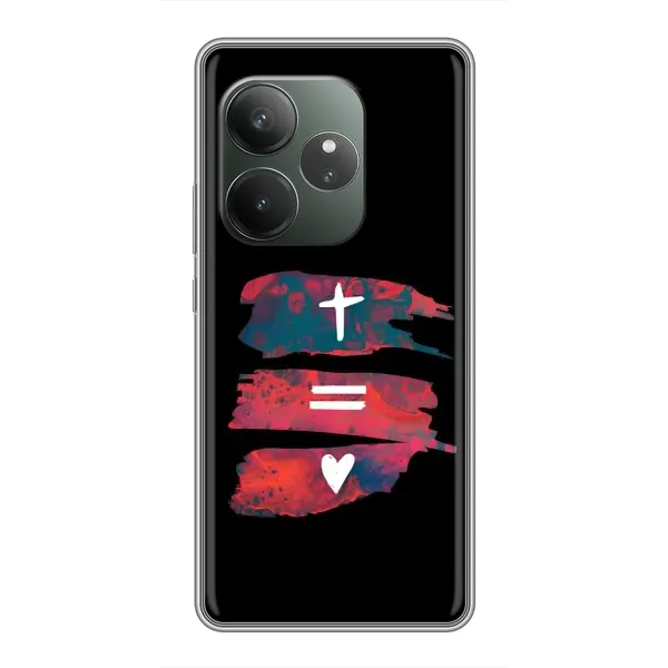 Чехол с рисунком «Атрибутика» для Realme GT 6T Чехол с рисунком «Атрибутика» для Realme GT 6T