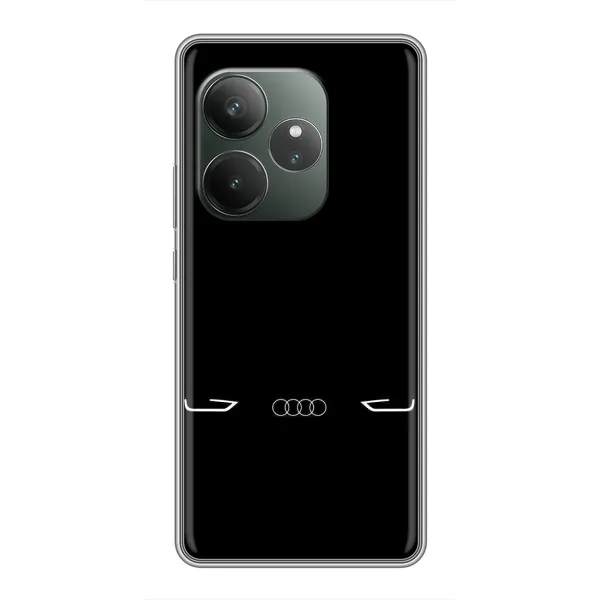 Чехол с рисунком «Силует Audi» для Realme GT 6T Чехол с рисунком «Силует Audi» для Realme GT 6T