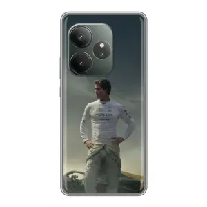 Чехол фильм Формула 1 для Realme GT 6T (Бред Питт)
