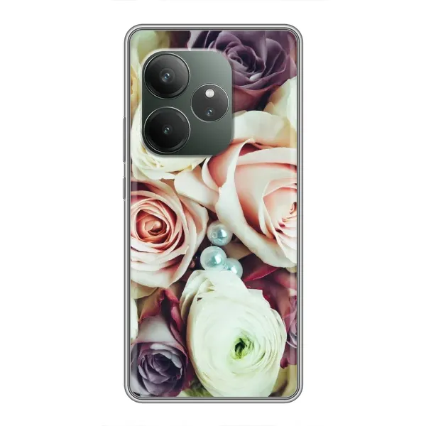 Чехол с рисунком «Букет РОЗ» для Realme GT 6T Чехол с рисунком «Букет РОЗ» для Realme GT 6T