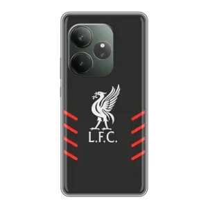 Силиконовые Чехлы принт Футбол на Realme GT 6T (Эмблема Liverpool)