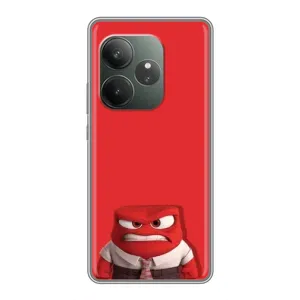 Чехол Головоломка для Realme GT 6T - (AlphaPrint) (Гнев)