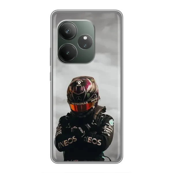Чехол с рисунком «Хэмилтон 44» для Realme GT 6T Чехол с рисунком «Хэмилтон 44» для Realme GT 6T