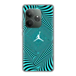 Силиконовый Чехол Nike Air Jordan на Реалми ГТ 6Т (Jordan)