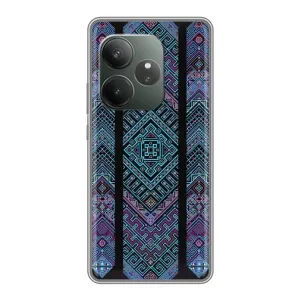 Силиконовый Чехол на Realme GT 6T (Крутой орнамент)