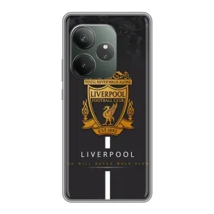 Силиконовые Чехлы принт Футбол на Realme GT 6T (Liverpool)