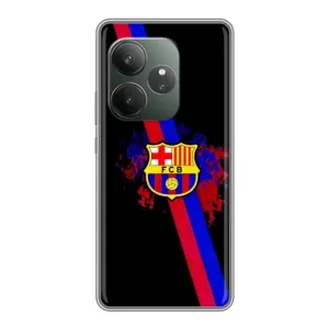 Чехол для Realme GT 6T (Барселона) (Лого Барсы)