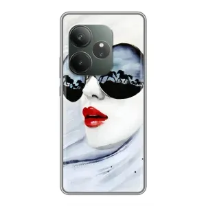 Чехол с картинкой Модные Девчонки Realme GT 6T (Любительница коней)