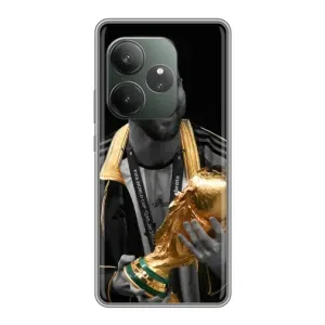 Аксессуар Чехлы Лео Месси Аргентина для Realme GT 6T