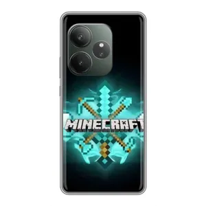 Чохол майнкрафт для Realme GT 6T (MineCraft 2)
