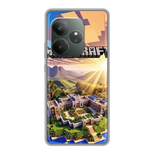 Чехол с рисунком «MINECRAFT» для Realme GT 6T Чехол с рисунком «MINECRAFT» для Realme GT 6T