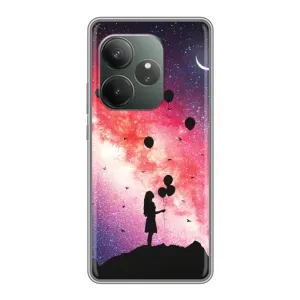 Силіконові Чохли Коханій людині для Realme GT 6T (Кулі в небі)