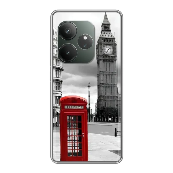 Чехол с рисунком «TELEPHONE» для Realme GT 6T Чехол с рисунком «TELEPHONE» для Realme GT 6T