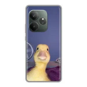 Бампер с принтом Мемы для Realme GT 6T (Утка)