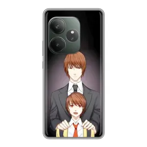 Чехол с персонажами АНИМЕ на Realme GT 6T (Ягами вырос)
