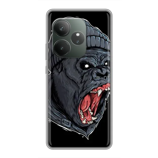 Чехол с рисунком «Злая Обезьяна» для Realme GT 6T Чехол с рисунком «Злая Обезьяна» для Realme GT 6T