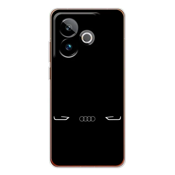 Чехол с рисунком «Силует Audi» для Realme GT 7 Чехол с рисунком «Силует Audi» для Realme GT 7
