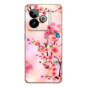 Чохол з картинкою Сакури на Realme GT 7 (Метелики на сакурі)