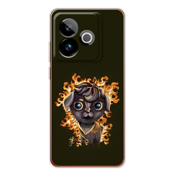Чехол с рисунком «Бавовна мем» для Realme GT 7 Чехол с рисунком «Бавовна мем» для Realme GT 7
