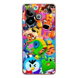 Силіконовый Чохол на Realme GT 7 з картинкою Brawl Stars (Brawl-Stars)