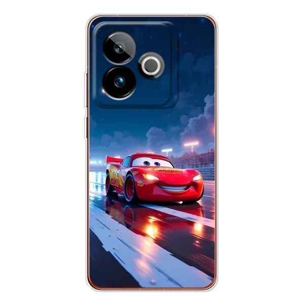 Чехол с рисунком «Ночной Маквин Тачки» для Realme GT 7 Чехол с рисунком «Ночной Маквин Тачки» для Realme GT 7