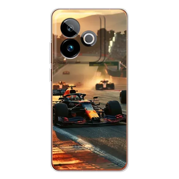 Чехол с рисунком «Чемпионат ф1» для Realme GT 7 Чехол с рисунком «Чемпионат ф1» для Realme GT 7