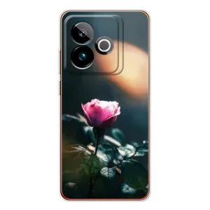 Чохли з принтом Троянд для Realme GT 7 (Квітка нічна)