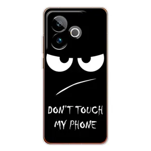 Чехол с прикольным текстом на Realme GT 7 (Dont)