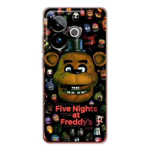 Чехол с рисунком «Freddy» для Realme GT 7