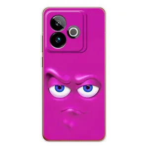 Чохли (ТПУ) (смішні стікери) для Realme GT 7 (Хитра мордочка)